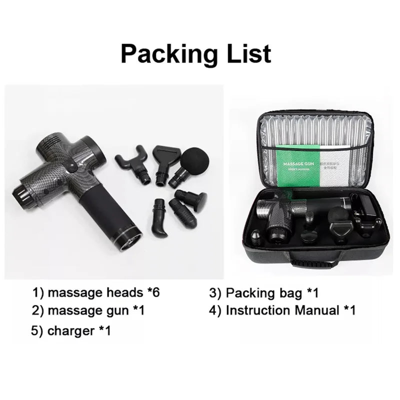 ChatGPT said:  Electric Fascia Massage Gun – Percussion Pistol for Deep Tissue Muscle Relaxation, Pain Relief & Fitness Recovery (Neck, Back & Body)