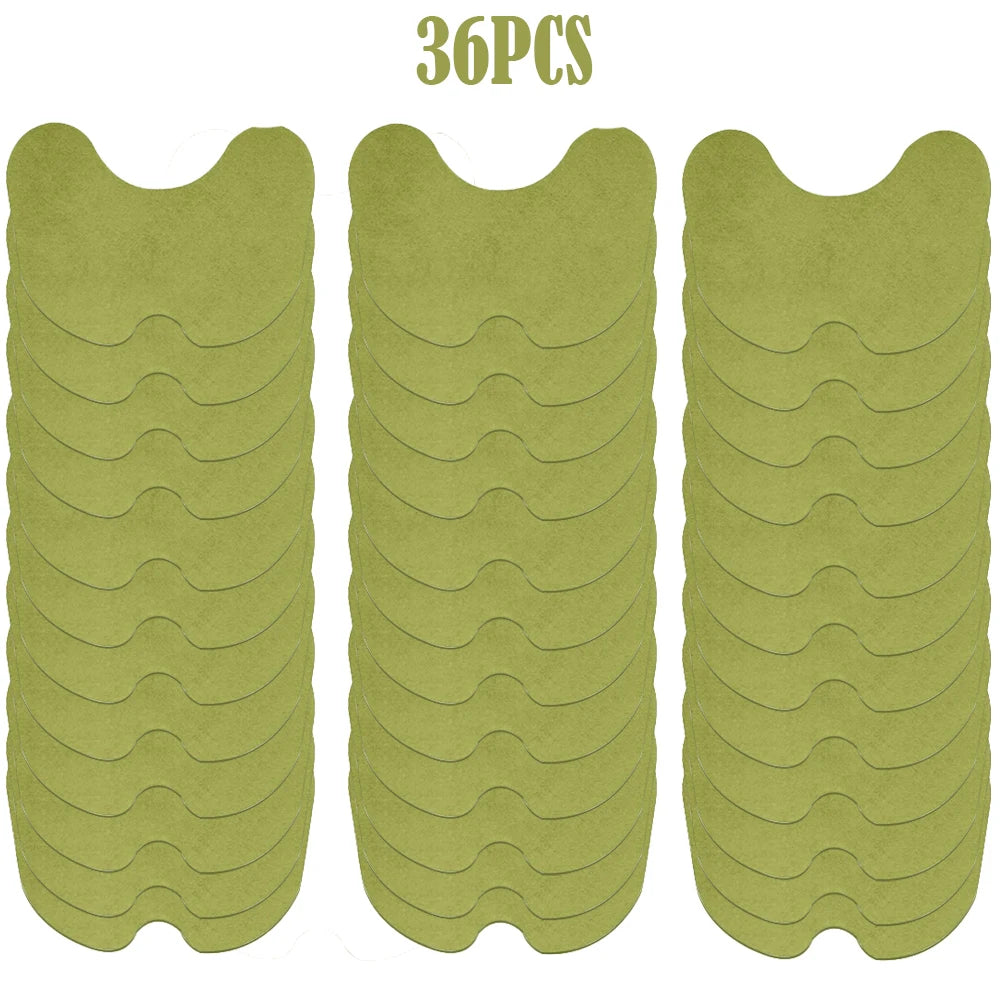 72/60/36/12 PCS Knee & Muscle Patches – Long-Lasting Sports Yoga Warmth Stickers for Full Body Muscle Care