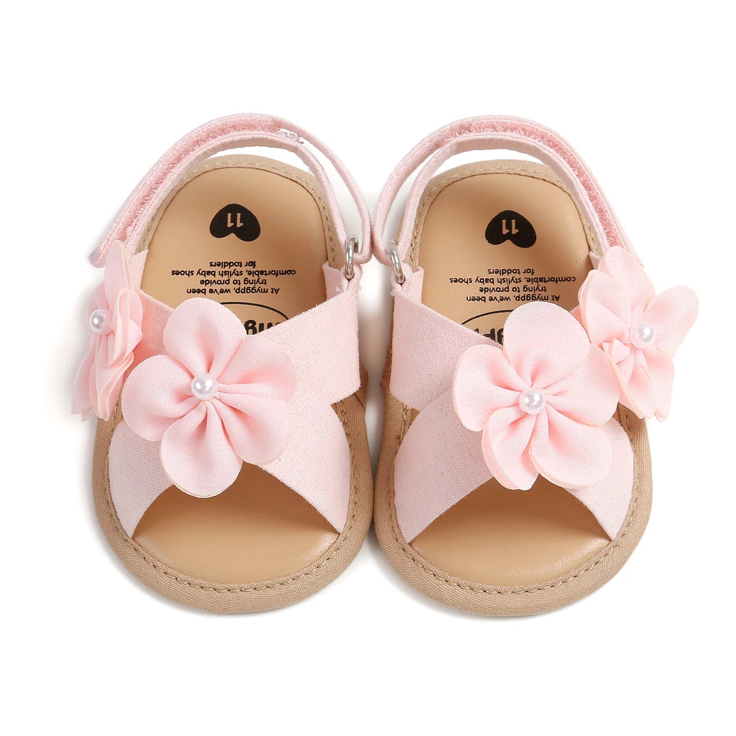 Baby Girl Summer Sandals – Outdoor Soft First Walker Shoes