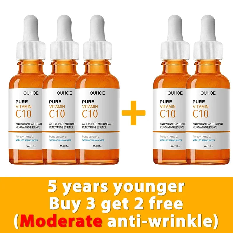 Vitamin C Face Serum – Anti-Aging Wrinkle Remover, Lifting & Brightening Essence
