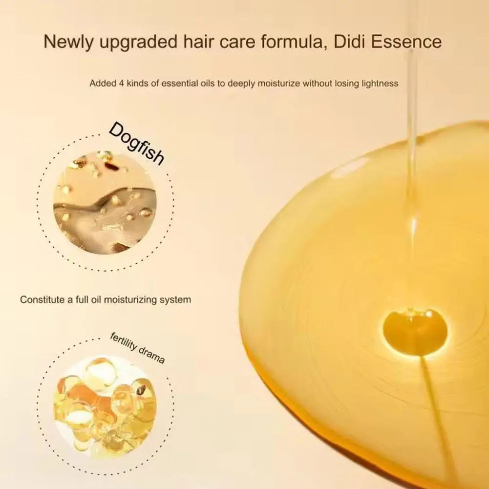 Argan Oil Hair Serum – Anti-Frizz, Split-End Repair & Glossy Shine