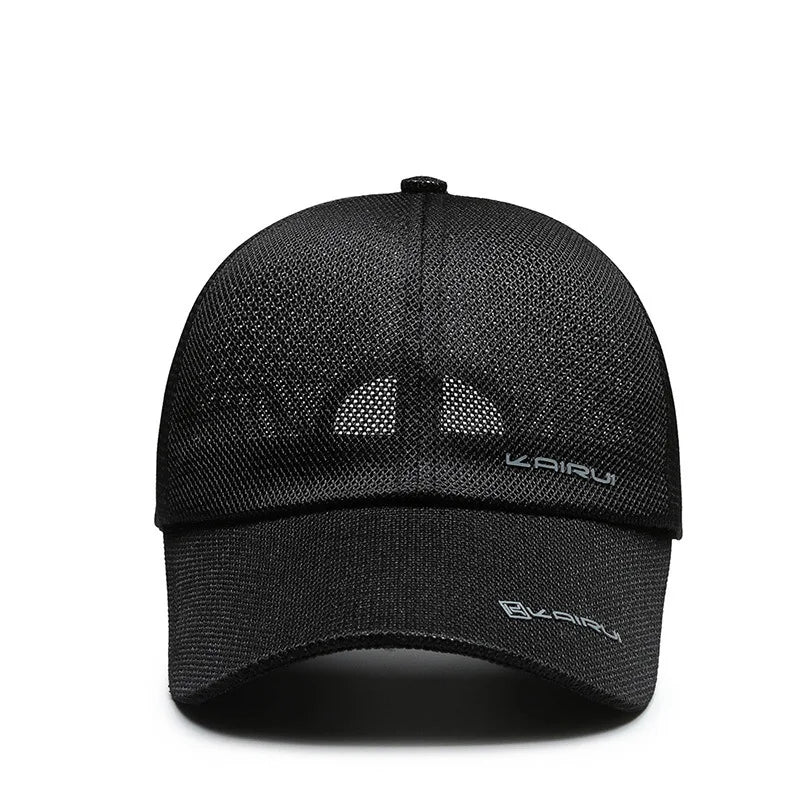Mesh Baseball Cap – Breathable Snapback Dad Hat for Men & Women, Outdoor Camo Trucker Style