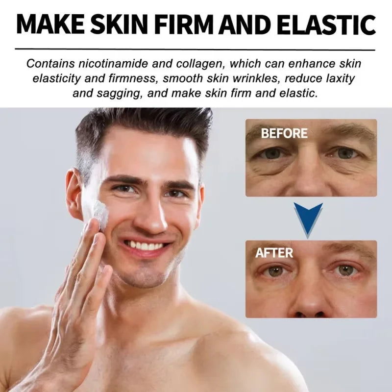 Retinol Anti-Wrinkle Cream for Men – Collagen Boost & Moisturizing Anti-Aging Face Care
