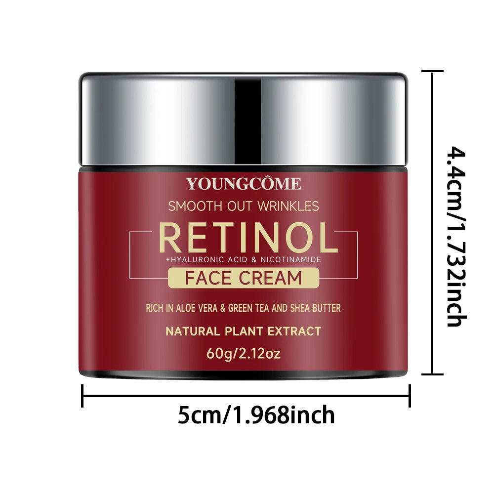 Retinol Lifting & Firming Cream – Repairing, Moisturizing & Nourishing Facial Cream, Brightening Anti-Aging Skincare for Smooth & Youthful Skin