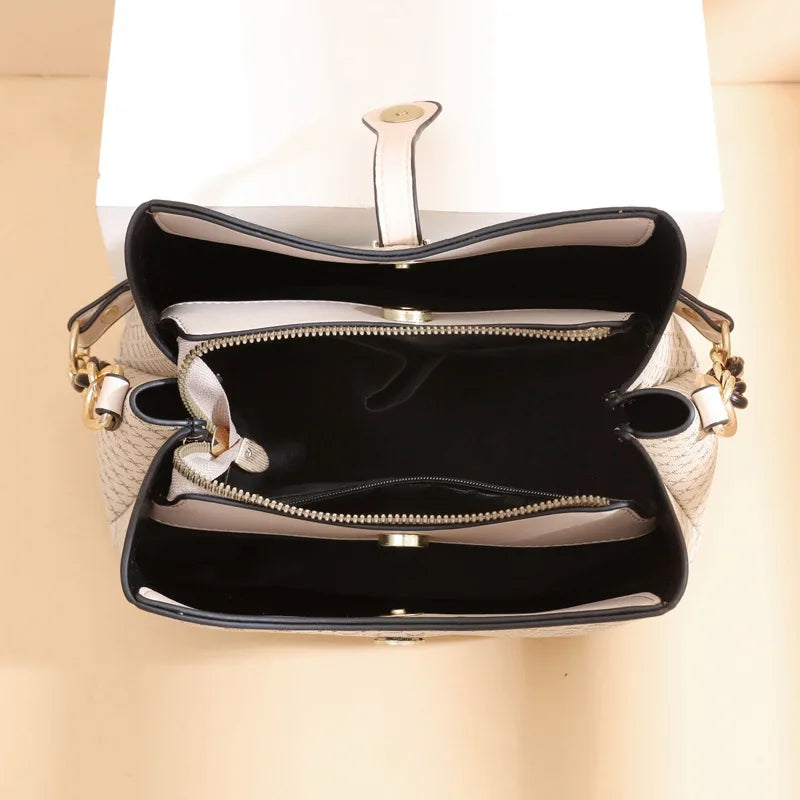 Fashion Women’s Bucket Crossbody Bag – Vintage Tassel PU Leather Designer Shoulder Bag