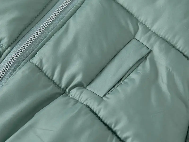 Winter Kids Hooded Cotton Jacket – Warm Thick Plush Zipper Coat Long Sleev