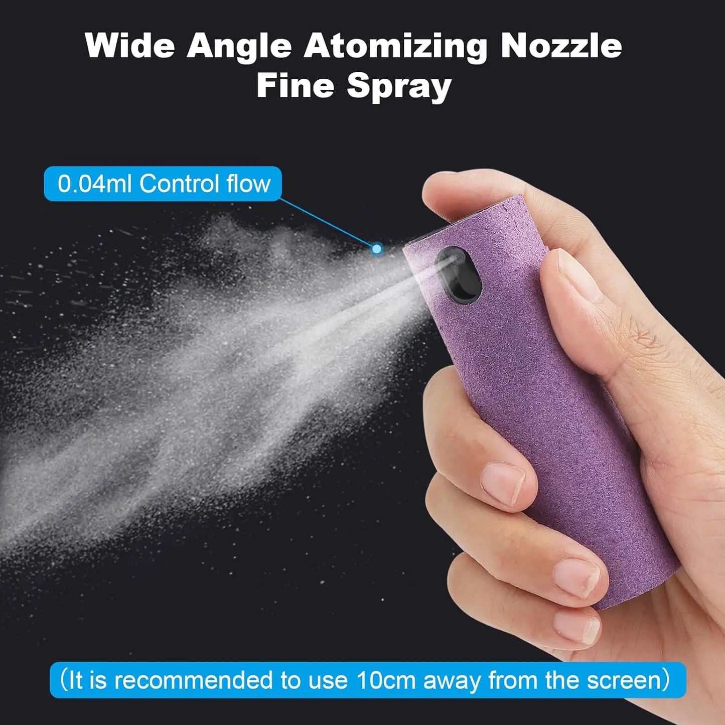 Screen Cleaner Spray & Wipe Kit – Multi-Purpose Cleaning Tool for Laptop, Monitor, Phone & Tablet