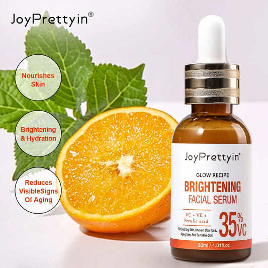Vitamin C Whitening & Hyaluronic Acid Facial Serum – Moisturizing, Anti-Aging, Brightening & Firming Skin Care Essence