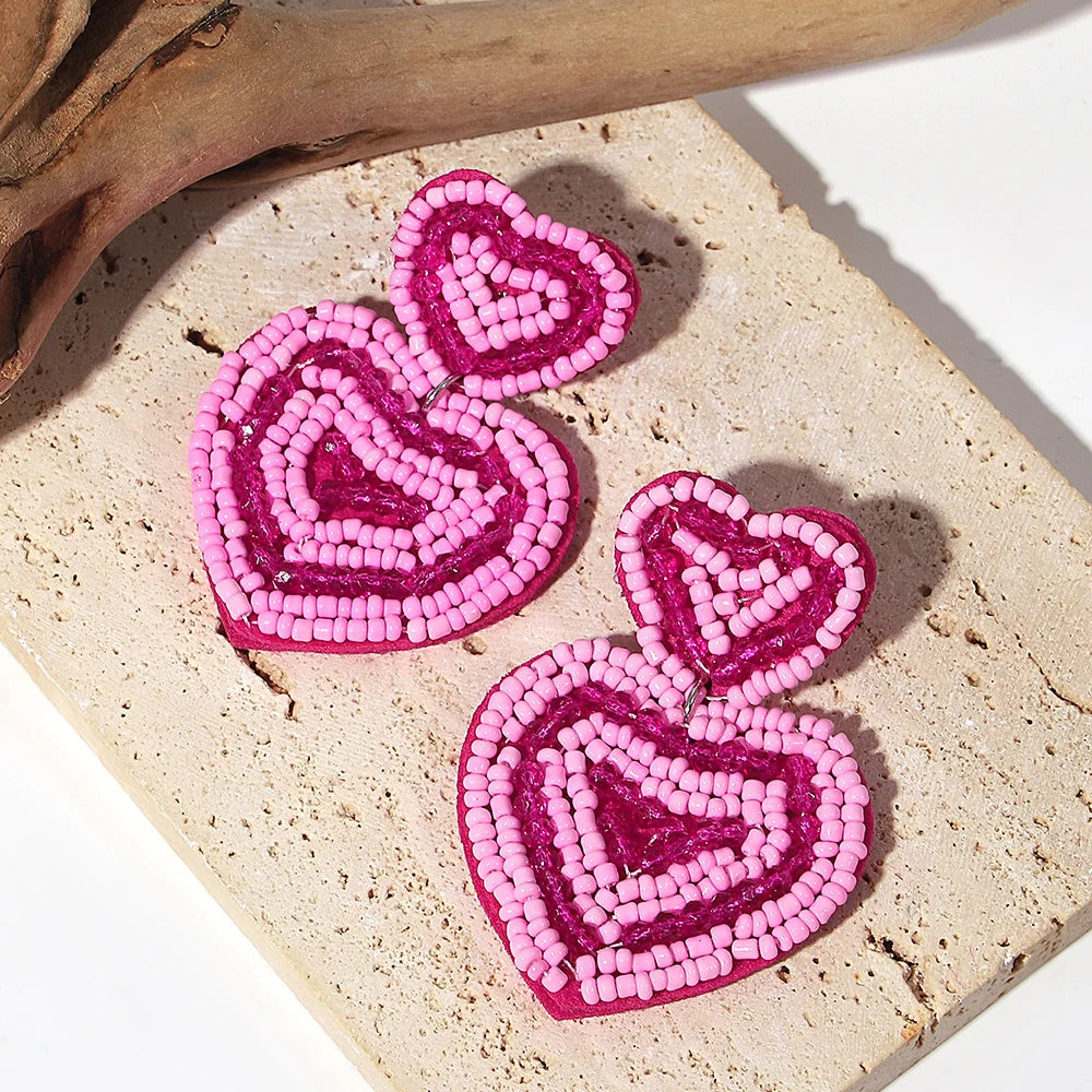 Bohemian Starfish Lobster Conch Earrings – Handmade Summer Beach Jewelry