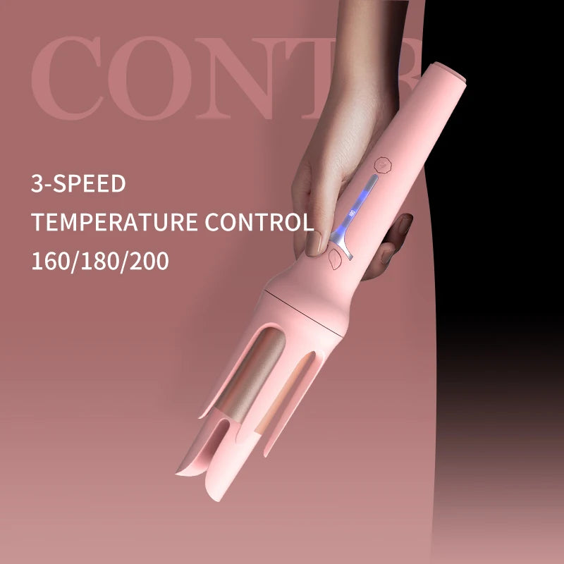Automatic Curling Iron 32mm – Ceramic Hair Curler with Anion Technology & Fast Heating