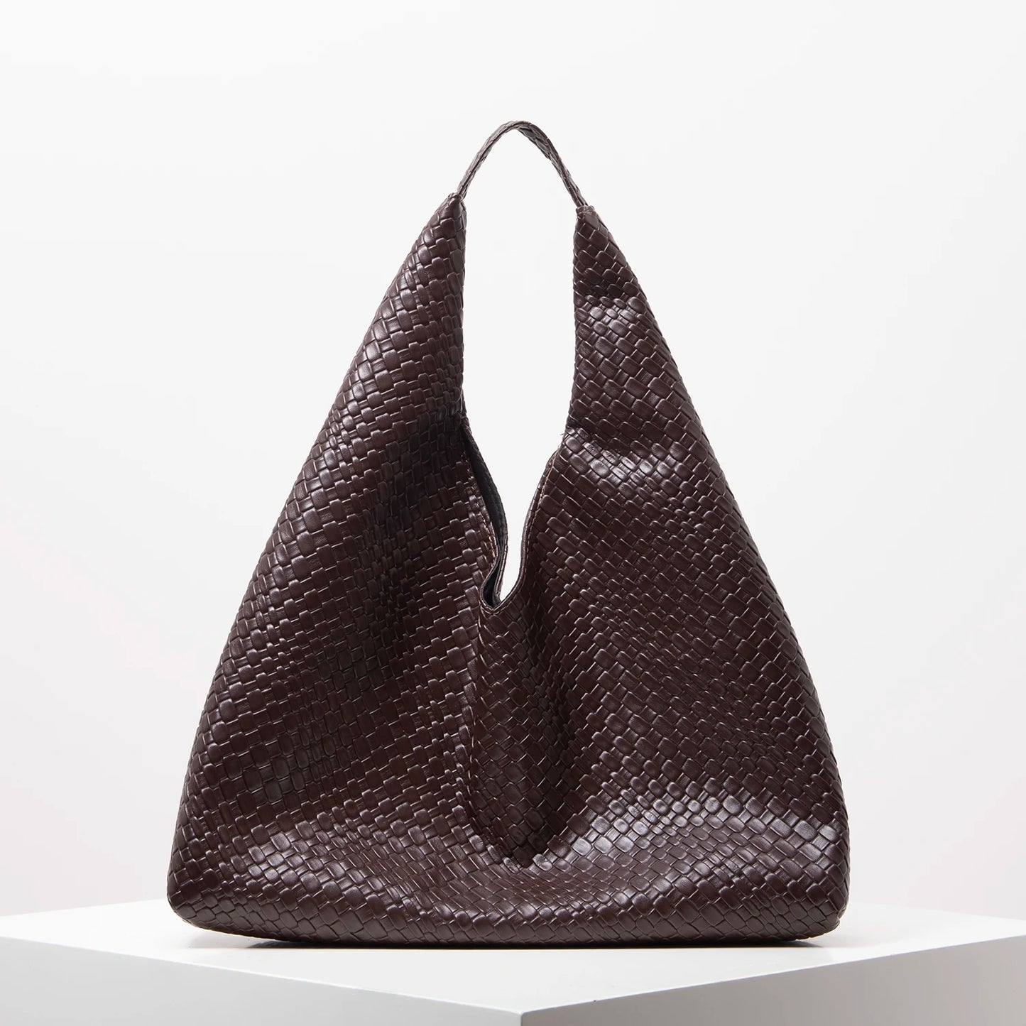 Simple Retro Shoulder Bag – Minimalist Hobo Tote for Women, Elegant Work & Grocery Bag