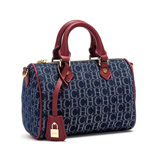 2025 Women’s Cowboy Splicing Pillow Shoulder Bag – Casual Party Handbag