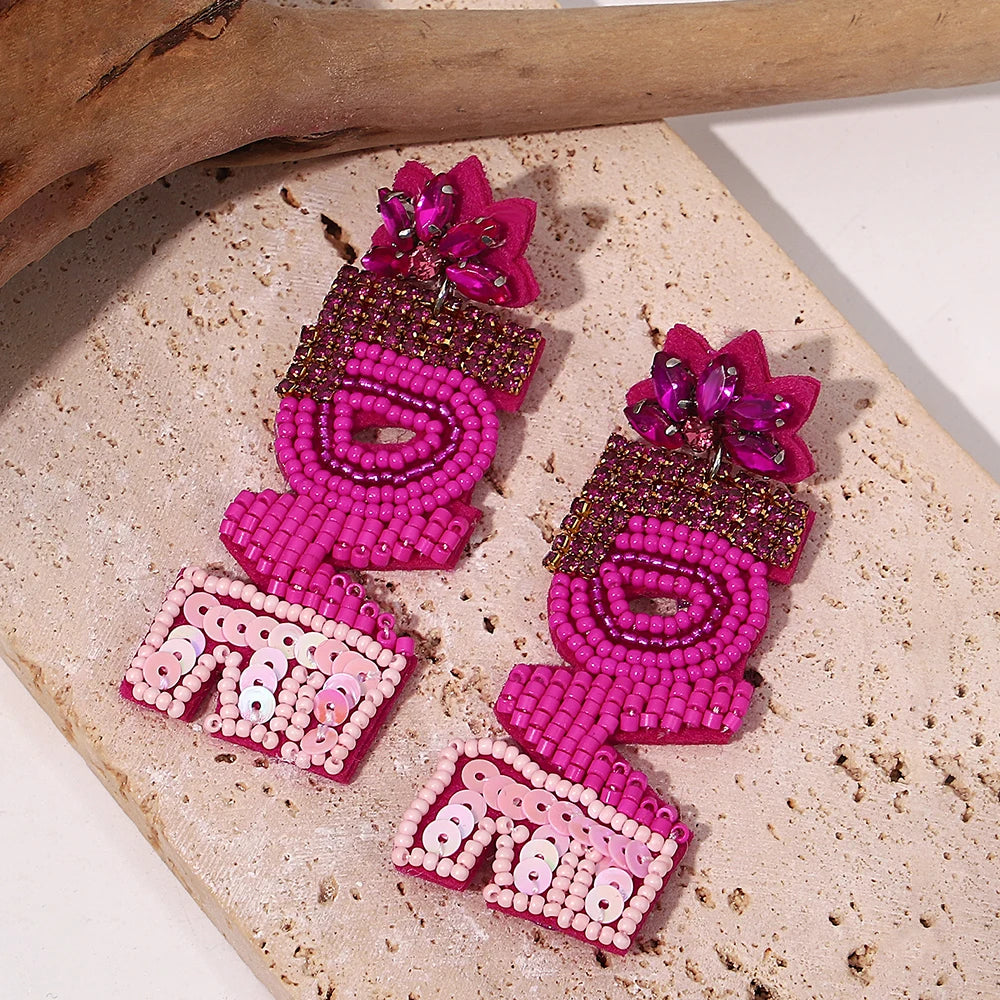 Bohemian Starfish Lobster Conch Earrings – Handmade Summer Beach Jewelry