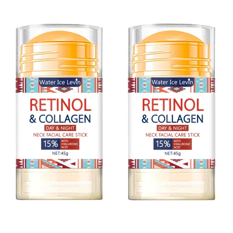 45g Retinol Lifting & Firming Cream Stick – Collagen Face Moisturizer, Smooths Wrinkles, Whitens & Brightens Skin