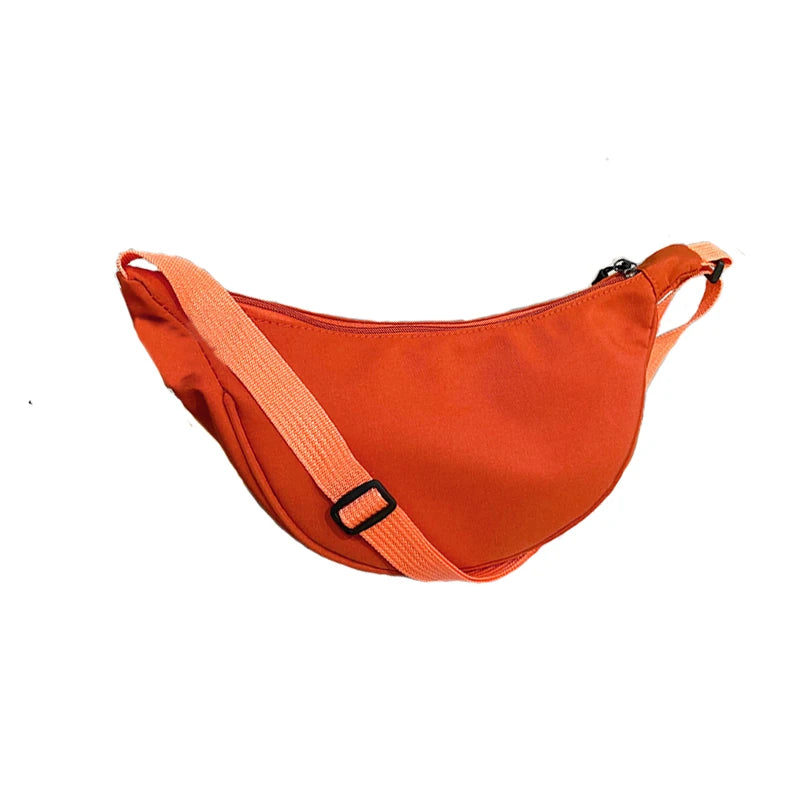 Women’s Dumpling Shoulder Bag – Crossbody Fashion Handbag with Zipper