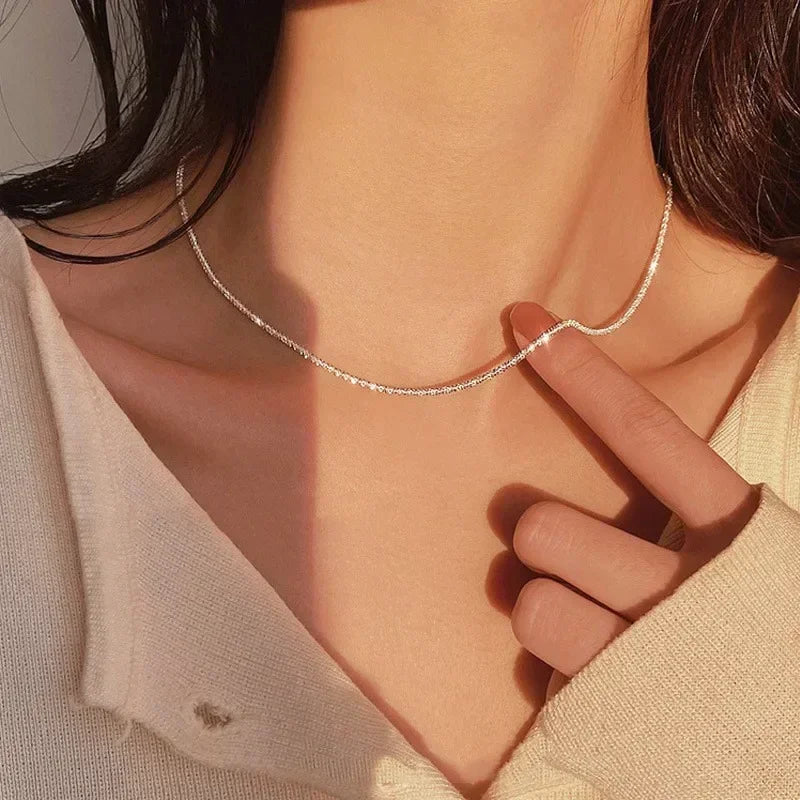 Popular Clavicle Chain Necklace – Women’s Fashion Jewelry Pendant