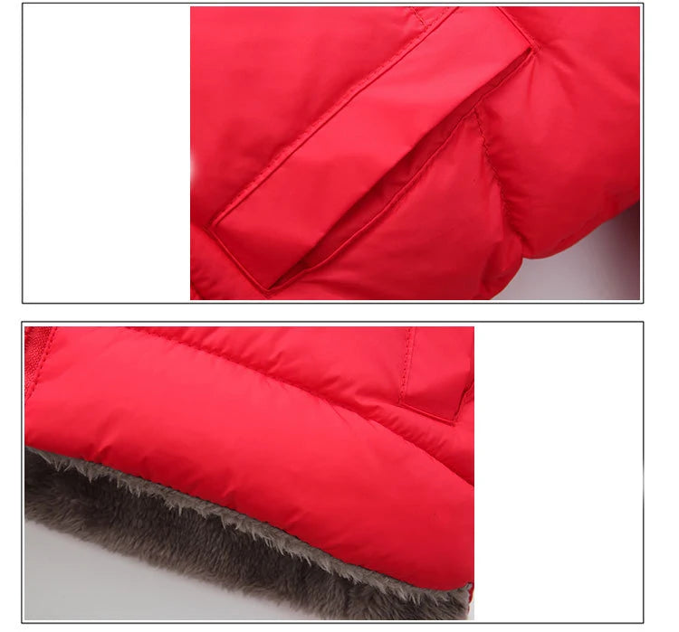 inter Baby Jacket – Cute Cartoon Hooded Warm Coat 2–6Y Kids Outerwear